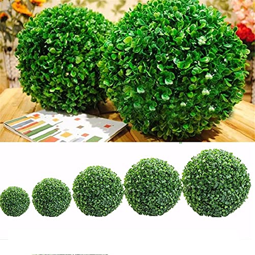 DUCUT Buchsbaumkugel Buchsbaum Kugel Grüne Plastikpflanze Balldekoration Home Outdoor Hochzeitsfeier Dekoration Pflanzen Grass Ball 15 cm DUCUT Buchsbaumkugel Buchsbaum Kugel Grüne Plastikpflanze Balldekoration Home Outdoor Hochzeitsfeier Dekoration Pflanzen Grass Ball 15 cm von BICBLL