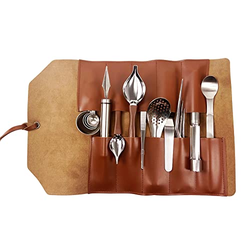 DUEBEL Professional Chef Plating Kit, 12-teiliges kulinarisches Beschichtungsset aus Edelstahl (12-teilig) von DUEBEL