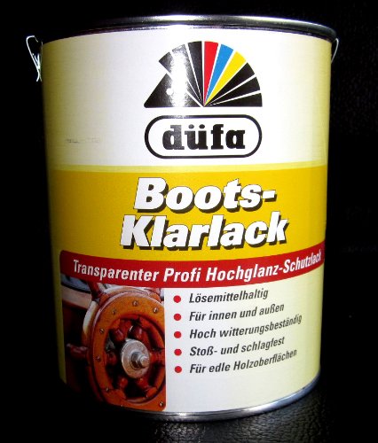 DÜFA Boots-Klarlack, hochglanz 750 ml Bootslack von DÜFA