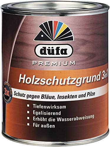 Düfa Premium Holzschutzgrund 3in1 Farblos 2,5 L von DÜFA