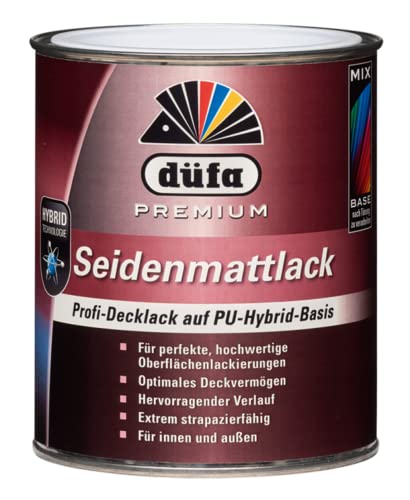 Düfa Premium Seidenmattlack Profi Decklack Innen/Außen 375 ml Farbwahl, Farbe:latte von DÜFA