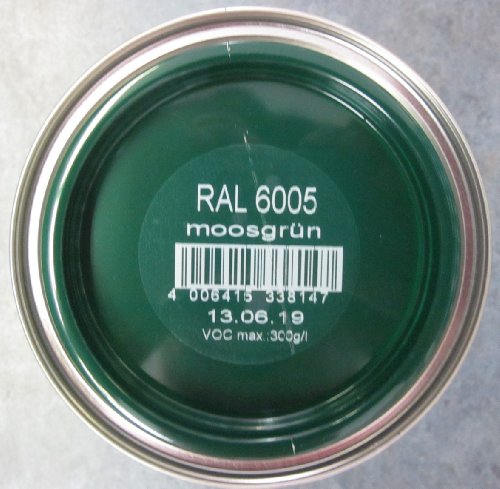 düfa Hochglanz-Lack RAL 6005 mossgrün (750 ml) GP16,66€/1L von DÜFA