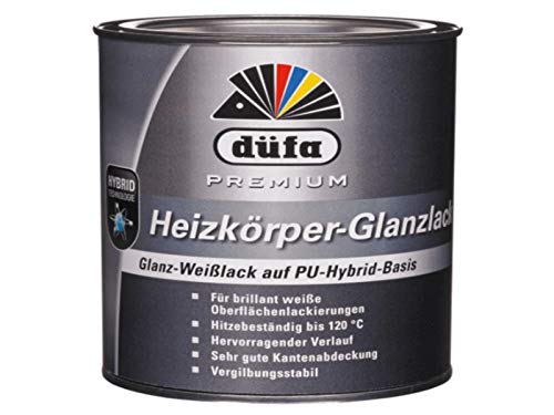 düfa Premium Heizkörper-Glanzlack 2,5 L Glanz-Weißlack von DÜFA