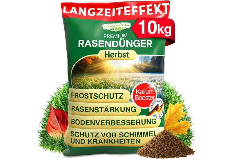 DÜNGEMEISTER Rasendünger Herbstdünger Herbst, 10 kg von DÜNGEMEISTER