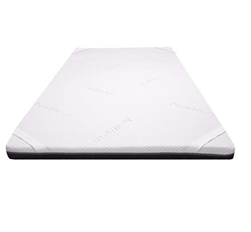 DUÉRMETE ONLINE Duérmete Viscoelástico 5cm Con Schlafen-Viskoelastische Ergofresh Premium Topper mit 5 cm Viscogel mit Anti-Stress-Effekt, 105x200 DUÉRMETE ONLINE Duérmete Viscoelástico 5cm Con Schlafen-Viskoelastische Ergofresh Premium Topper mit 5 cm Viscogel mit Anti-Stress-Effekt, 105x200 von DUÉRMETE ONLINE
