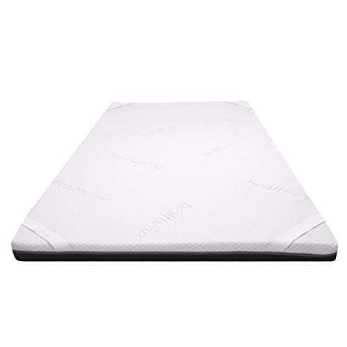 DUÉRMETE ONLINE Duermete Viskoelastischer Ergofresh Premium Topper mit 5 cm Viscogel mit Stress-Effekt von DUÉRMETE ONLINE