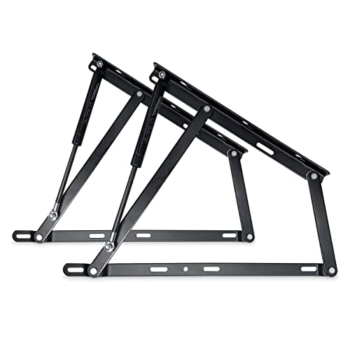 DUÉRMETE ONLINE Professionelles Hydraulisches Hubsystem, inklusive Scharniere + Kolben + Schrauben, Leistung 800 Nw (90 cm) von DUÉRMETE ONLINE