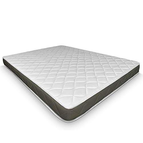 Dreaming Online - Mehrschichtige Visco Fresh Wendematratze 90x190 (Winter-/Sommerseite), milbenabweisend, antibakteriell und hypoallergen, Höhe 13cm von DUÉRMETE ONLINE