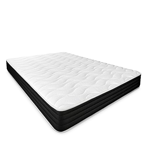 Dreaming Online - Viskoelastische Matratze Pocket Visco Reversible 140 x 200 (Winter-Sommer-Gesicht) Festigkeit-mittlere bis hohe Härte, Dicke 20 cm, milbenhemmend, antibakteriell und hypoallergen Dreaming Online - Viskoelastische Matratze Pocket Visco Reversible 140 x 200 (Winter-Sommer-Gesicht) Festigkeit-mittlere bis hohe Härte, Dicke 20 cm, milbenhemmend, antibakteriell und hypoallergen von DUÉRMETE ONLINE