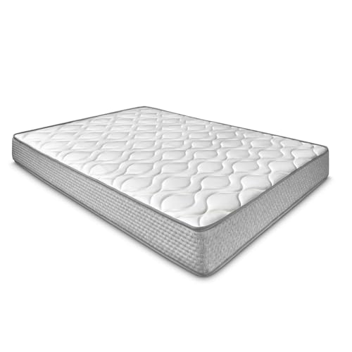 DUÉRMETE ONLINE - Viskoelastische Matratze Marko (Doppelseitig), mehrlagig, mittlere bis hohe Härte, Höhe 21 cm, milbendicht, antibakteriell und hypoallergen, 150 x 190 cm von DUÉRMETE ONLINE