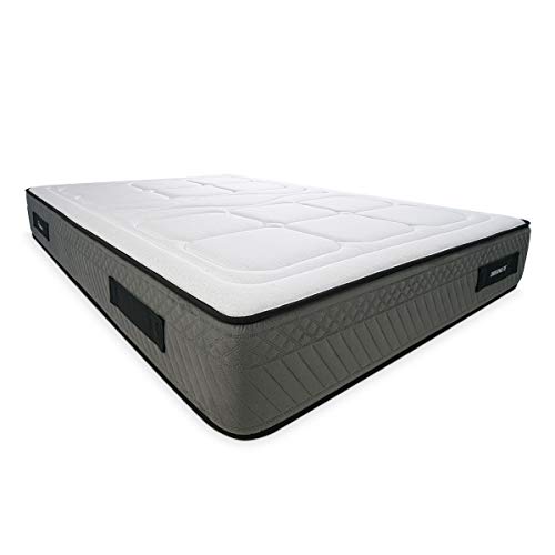 DUÉRMETE ONLINE Mylos Biogel Viskoelastische Matratze, Höhe 28 cm, fest und bequem, milbenabweisend und hypoallergen, thermoregulierend, HR, 160 x 200 cm DUÉRMETE ONLINE Mylos Biogel Viskoelastische Matratze, Höhe 28 cm, fest und bequem, milbenabweisend und hypoallergen, thermoregulierend, HR, 160 x 200 cm von DUÉRMETE ONLINE