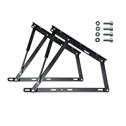 Duérmete Online - Komplettes hydraulisches Hebesystem für Sofas, mit Scharnieren, Kolben, Schrauben, Leistung 1000 NW (Betten mit 90, 105 und 120 cm) von DUÉRMETE ONLINE
