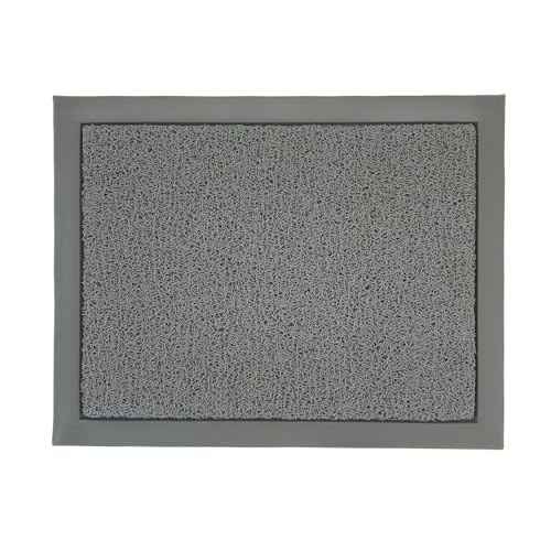 DUEYUN Fussmatte Innen rutschfest waschbar Schmutzfangmatte Sauberlaufmatte Eingangsmatte für Innenbereich wasserdicht robust Schmutzfänger für Eingang Haustür Flur Küche (60 * 80cm) von DUEYUN