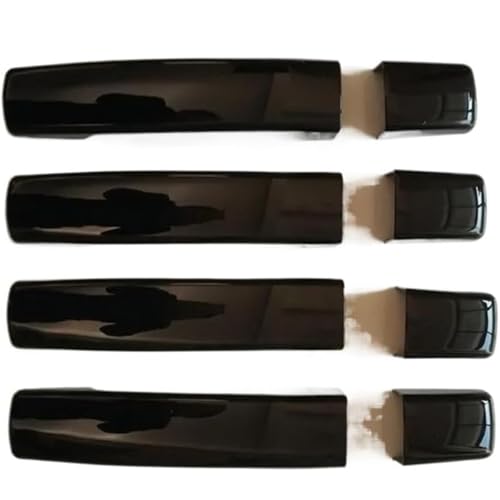 Autotürgriff Linker Außentürgriff des Autos, ABS, schwarze Abdeckung für Autotürgriff für Range für Rover für Sport für Discovery von DUEYUU