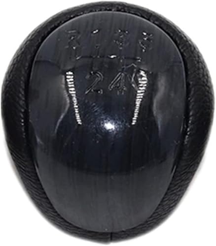 DUEYUU Auto-Schaltknauf 5 6 für geschwindigkeit Maunal Auto Shifter Hebel Kopf Handball für Kia für forte Koup(5 Speed Black) von DUEYUU