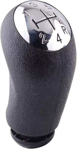 DUEYUU Auto-Schaltknauf Für Renault für Megane für Scenic für Clio GearShifter Stift HeadBall(Black Line 1) von DUEYUU