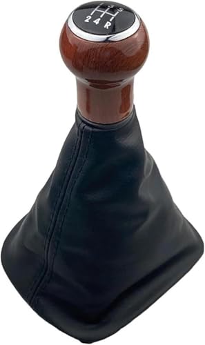DUEYUU Auto-Schaltknauf Für VW für Passat B5 1998-2004 Leder Schaltknauf Gamasche Boot Abdeckung Fall(5 speed) von DUEYUU