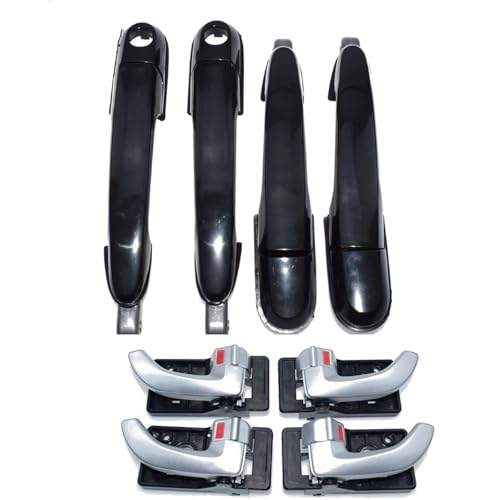 DUEYUU Autotürgriff Auto Außentür Griff für Hyundai für tucson 2005-2009 Innen Vorne Hinten Links Rechts von DUEYUU