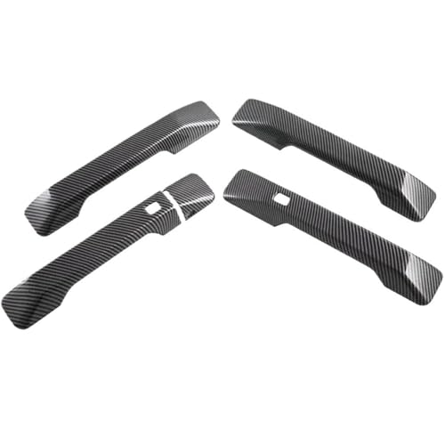 DUEYUU Autotürgriff Auto Links Außentür Griff für Hyundai für santa Fe MX5 2024 Carbon Faser von DUEYUU