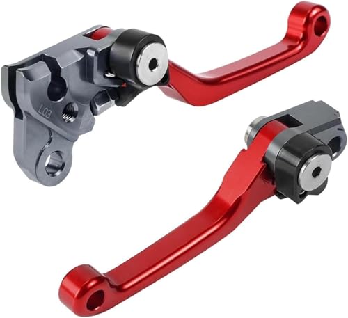 DUEYUU Pitbike-Teile Motorrad Bremse Kupplung Hebel Für CRF150F Für CRF230F CRF 150F 230F 2003-2009 2012-2016(Rot) von DUEYUU