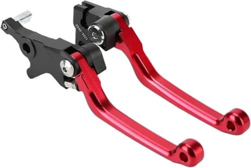 DUEYUU Pitbike-Teile Motorrad Bremse Kupplung Hebel Für CRF250L Für CRF300L/für Rally CRF 250L(A red) von DUEYUU