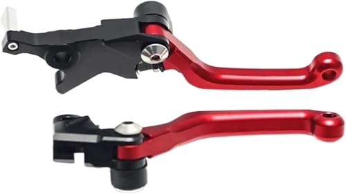 DUEYUU Pitbike-Teile Motorrad Bremse Kupplung Hebel Für CRF250L Für CRF300L/für Rally CRF 250L(B red) von DUEYUU
