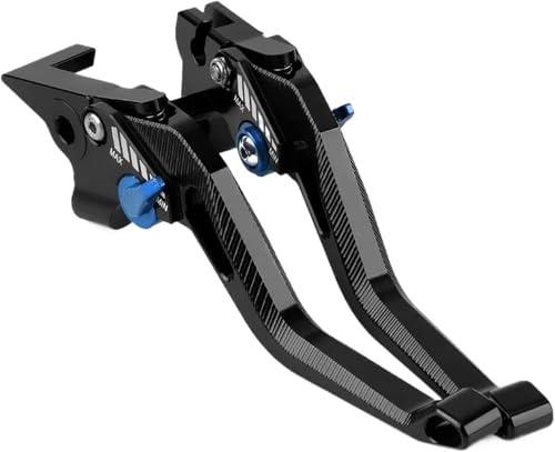 DUEYUU Pitbike-Teile Motorrad Bremse Kupplung Hebel für MSX125 für MSX 125 für Grom 2014-2021(Black Blue) von DUEYUU