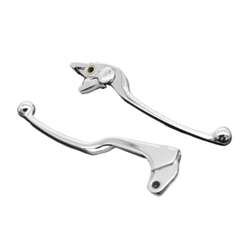 DUEYUU Pitbike-Teile Motorrad Bremse Kupplung Hebel für Suzuki für GSXR600 GSXR750 GSXR1000 DL650 für V-Strom GSR600(Silber) von DUEYUU
