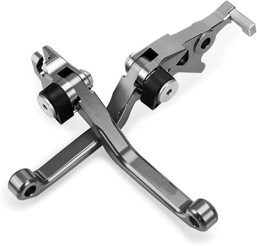 DUEYUU Pitbike-Teile Motorrad Kupplung für CRF250L 2012-2021 2020 2019 2018 Pivot Bremse Hebel(A pair grey) von DUEYUU