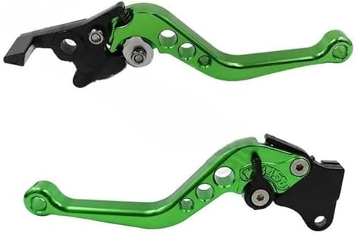 DUEYUU Pitbike-Teile Motorrad Kupplung für Suzuki CNC Aluminium Legierung Einstellbar(Grün) von DUEYUU