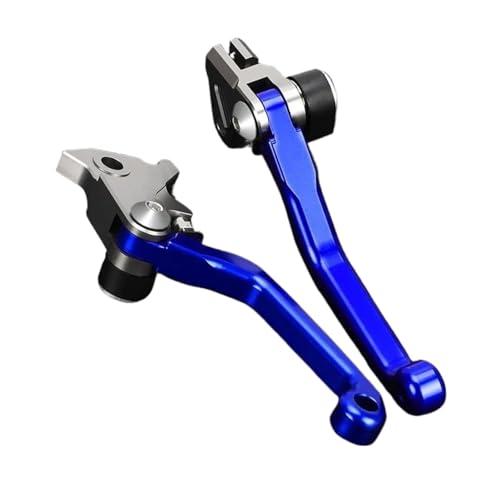 DUEYUU Pitbike-Teile Motorradbremskupplungshebel für YZ125 für YZ 125 2008 2009 2010 2011 2012 2013(Blau) von DUEYUU