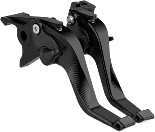 DUEYUU Pitbike-Teile Motorradbremskupplungshebel für Z1000 für Z 1000 2003 2004 2005 2006(Schwarz) von DUEYUU