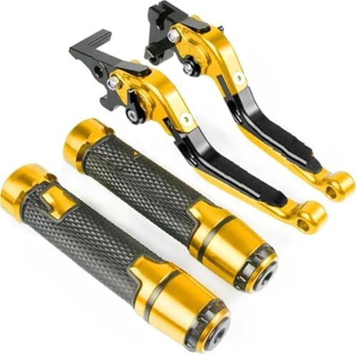 DUEYUU Pitbike-Teile Motorradkupplung für CB650R CBR650R CB650FCBR650F Modifizierter Hornlenker(Gold) von DUEYUU