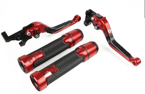 DUEYUU Pitbike-Teile Motorradkupplung für CB650R CBR650R CB650FCBR650F Modifizierter Hornlenker(Rot) von DUEYUU