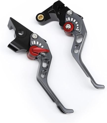 DUEYUU Pitbike-Teile Motorradkupplung für MT-09/SP für Tracer 900/9GT 2021 2022(Grey Red) von DUEYUU