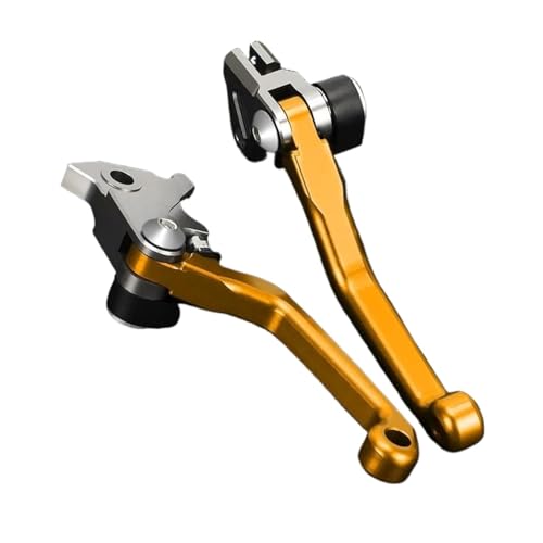 Pitbike-Teile Motorrad Bremse Kupplung Hebel Für SUZUKI Für DRZ400 Für DRZ400S Für DRZ400SM DRZ 400(Gold) von DUEYUU