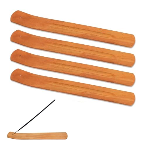 DUGEGAYL Räucherstäbchen Halter,4Pcs Handgemachte Natürliche Holz Räucherstäbchenständer,Perfekt für Teeliebhaber, Yoga-Enthusiasten und Duftliebhaber DUGEGAYL Räucherstäbchen Halter,4Pcs Handgemachte Natürliche Holz Räucherstäbchenständer,Perfekt für Teeliebhaber, Yoga-Enthusiasten und Duftliebhaber von DUGEGAYL