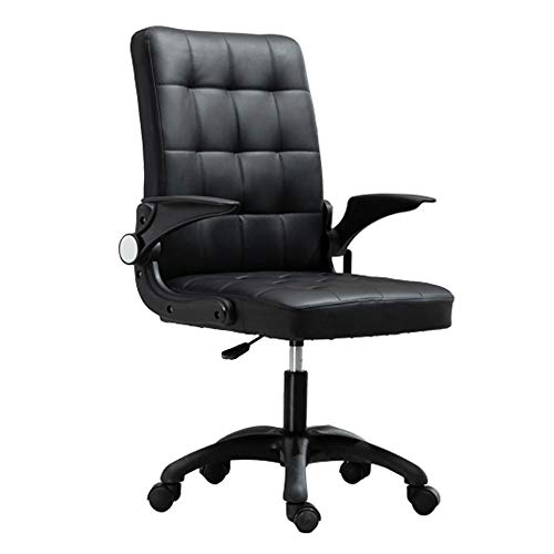 DUIRHNFV PU -Büro Schwenkstuhl, Haushaltsbetriebsstuhl Schüler Spiel Schreibtisch Schlafstuhl Rückenlehne Stuhl Treffen Aufzugsschreibstuhl Schreibstuhl mit klappbarem Handlauf Task Stuhl (Farbe: B) DUIRHNFV PU -Büro Schwenkstuhl, Haushaltsbetriebsstuhl Schüler Spiel Schreibtisch Schlafstuhl Rückenlehne Stuhl Treffen Aufzugsschreibstuhl Schreibstuhl mit klappbarem Handlauf Task Stuhl (Farbe: B) von DUIRHNFV