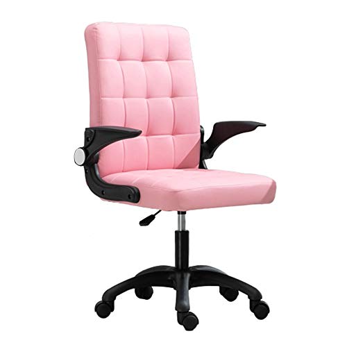 DUIRHNFV PU -Büro Schwenkstuhl, Haushaltsbetriebsstuhl Schüler Spiel Schreibtisch Schlafstuhl Rückenlehne Stuhl Treffen Aufzugsschreibstuhl Schreibstuhl mit klappbarem Handlauf Task Stuhl (Farbe: F) DUIRHNFV PU -Büro Schwenkstuhl, Haushaltsbetriebsstuhl Schüler Spiel Schreibtisch Schlafstuhl Rückenlehne Stuhl Treffen Aufzugsschreibstuhl Schreibstuhl mit klappbarem Handlauf Task Stuhl (Farbe: F) von DUIRHNFV