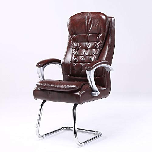DUIRHNFV PU High Back Executive Chair, 200 kg Kapazität Ergonomischer Bürostuhl gewölbter Fuß Computertischstuhl für Heimbüromöbel (Farbe: C) von DUIRHNFV