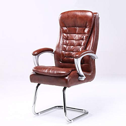 DUIRHNFV PU High Back Executive Chair, 200 kg Kapazität Ergonomischer Bürostuhl gewölbter Fuß Computertischstuhl für Heimbüromöbel (Farbe: D) von DUIRHNFV