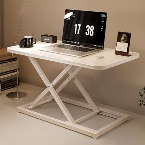 Ergonomische Ständige Deskkonverter, Riser Workstation, Height Contoable Office Table Sit Riser für Home Office -Verwendung (Farbe: Weiß, Größe: 60 * 34 cm) von DUIRHNFV