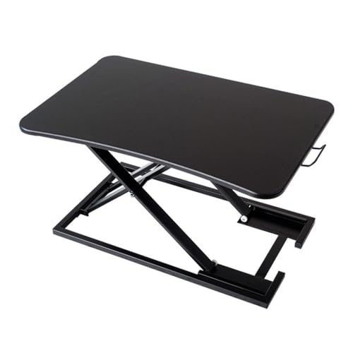 Ständiger Schreibtischkonverter, Height -Verstellbarer Schreibtisch Riser zum Stehen oder Sitzen, Tabletop Workstation für Laptops Monitor Riser -Ständer, für Zuhause oder Büro (Farbe: Schwarz, Ständiger Schreibtischkonverter, Height -Verstellbarer Schreibtisch Riser zum Stehen oder Sitzen, Tabletop Workstation für Laptops Monitor Riser -Ständer, für Zuhause oder Büro (Farbe: Schwarz, von DUIRHNFV
