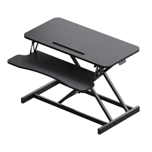 Tabletop Desk Riser, Höhenverstellbare Schreibtischkonverter und Ergonomic Stand Up Desk Station hält alle Ihre Geräte für Heim und Bürostisch Tabletop Desk Riser, Höhenverstellbare Schreibtischkonverter und Ergonomic Stand Up Desk Station hält alle Ihre Geräte für Heim und Bürostisch von DUIRHNFV