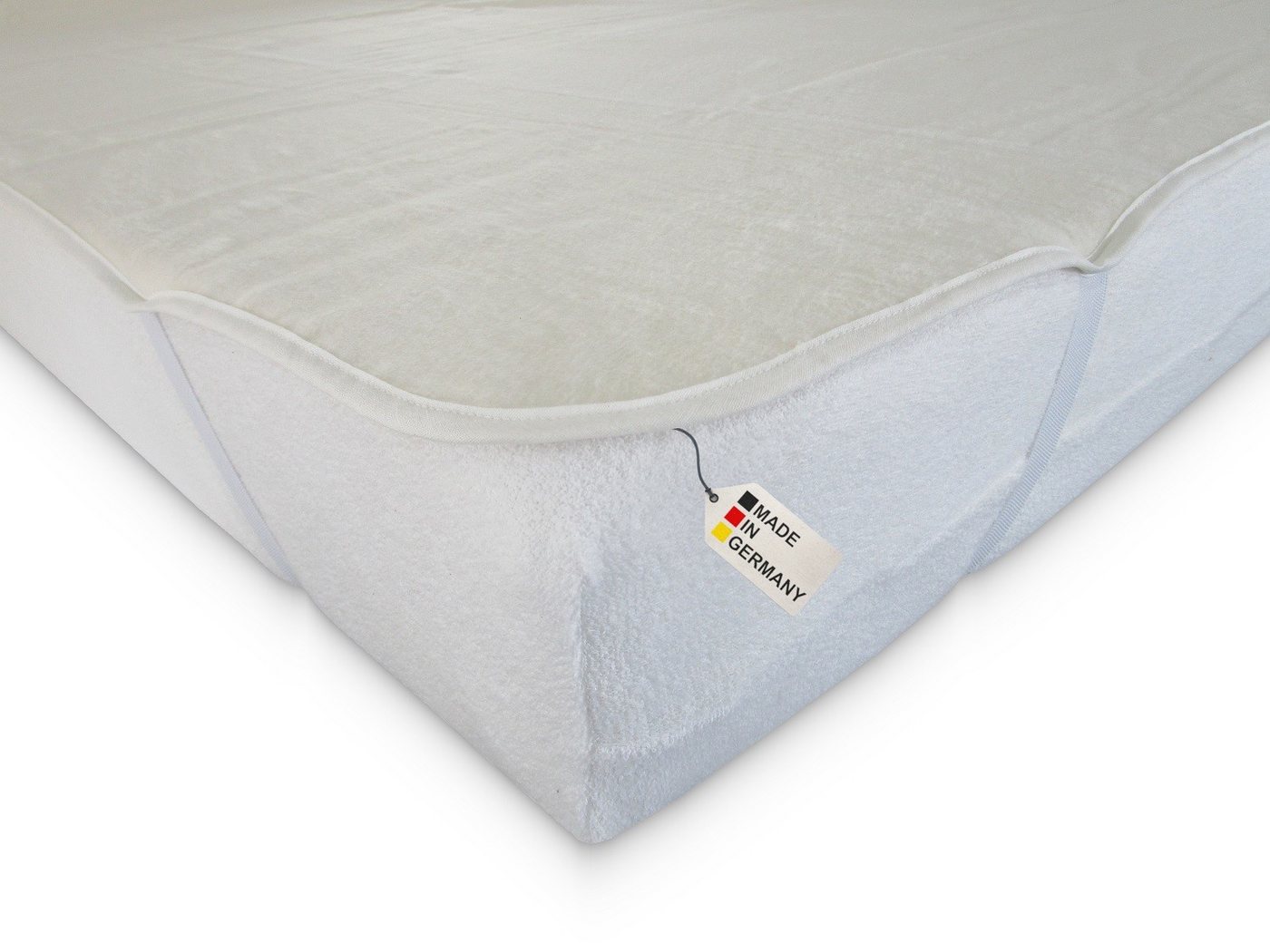 Matratzenauflage Molton mit Eckgummi DUKAL, 80x200 cm, aus hochwertigem Kalmuck-Molton, Made in Germany Matratzenauflage Molton mit Eckgummi DUKAL, 80x200 cm, aus hochwertigem Kalmuck-Molton, Made in Germany von DUKAL