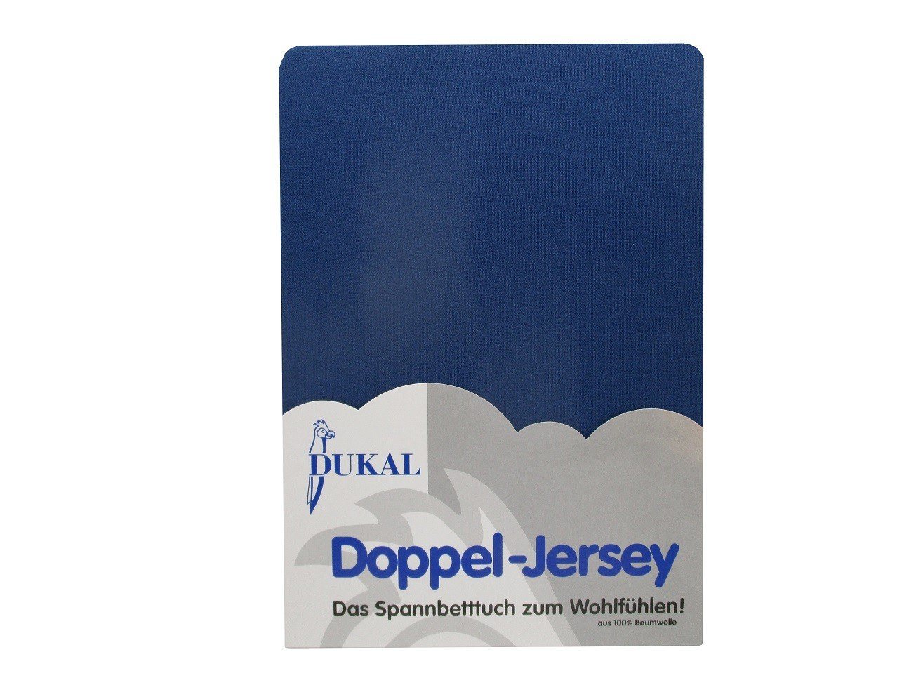 Spannbettlaken für Topper, max. Matratzenhöhe 10 cm, 100% Baumwolle, DUKAL, Doppel-Jersey, Gummizug: rundum, (1 Stück), 90x200 - 100x200 cm, aus hochwertigem Doppel-Jersey, Made in Germany von DUKAL