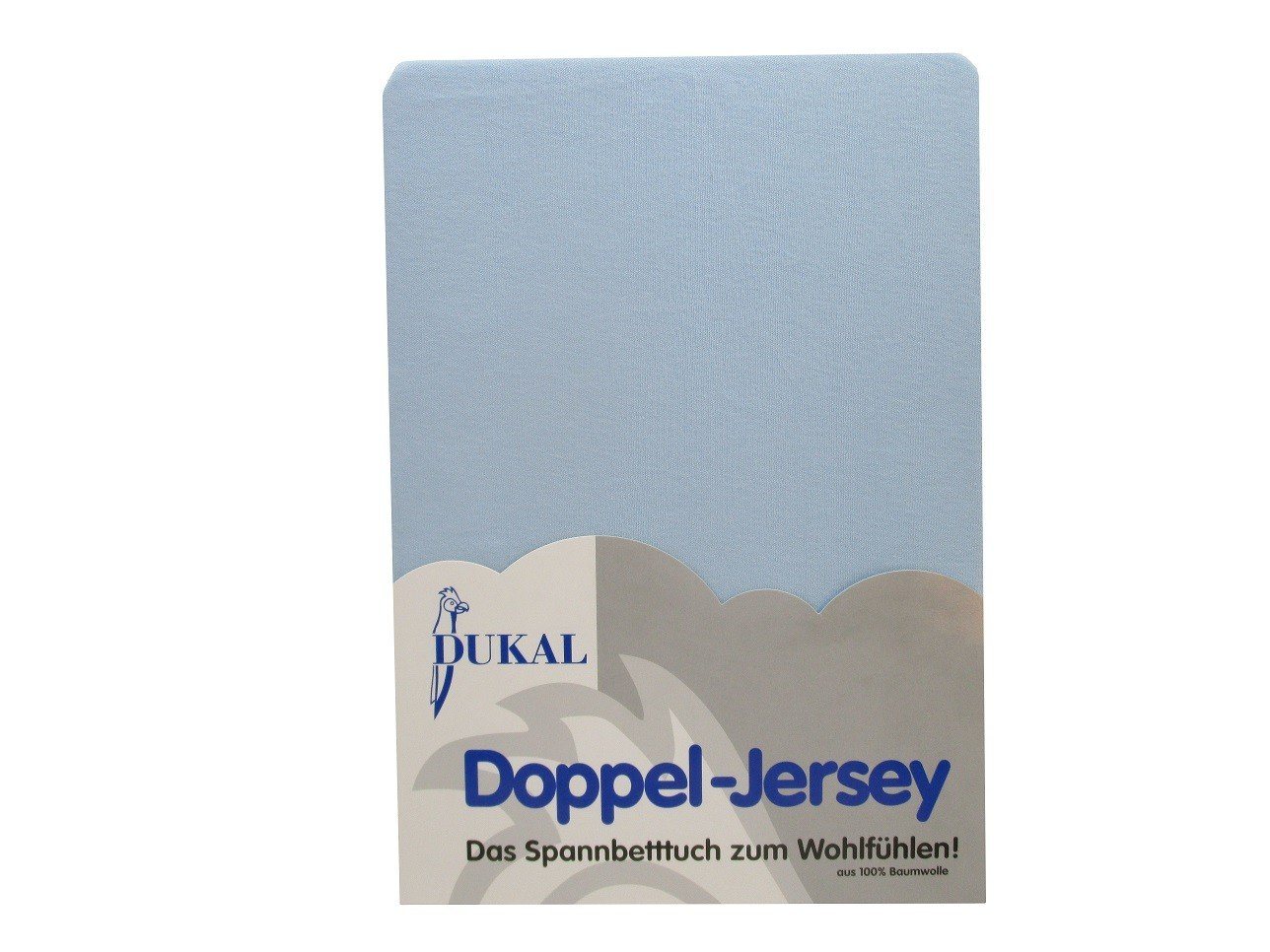Spannbettlaken kochecht, alle Farben waschbar bei 95°C, 100% Baumwolle, DUKAL, Doppel-Jersey, Gummizug: rundum, (1 Stück), 80x200 cm, aus hochwertigem Doppel-Jersey, Made in Germany von DUKAL