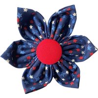 4Th Of Jul Hundehalsband Blume, Blume Für Hundehalsband, Schleife, Schleife Accessoire Von Duke & Fox® von DUKEandFOX