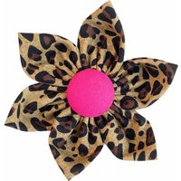 Leopard Hundehalsband Blume, Blume Für Hundehalsband, Schleife, Schleife Zubehör Von Duke & Fox® von DUKEandFOX