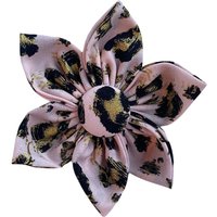 Pink Leopard Hundehalsband Blume, Blume Für Hundehalsband, Schleife, Schleife Zubehör Von Duke & Fox® von DUKEandFOX